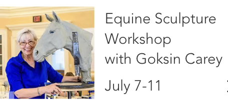 Equine Sculpting workshop- Intense one week July 7th-11th 2025